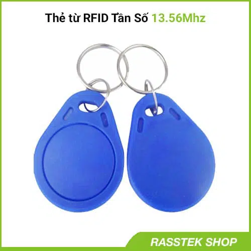 thẻ từ rfid tần số 13,56mhz dạng móc khóa