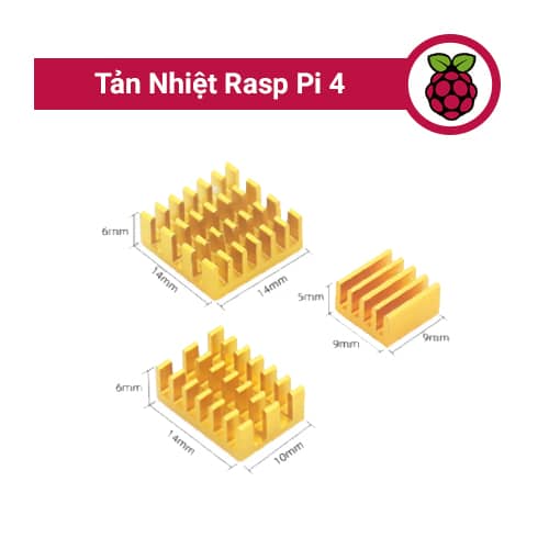 tản nhiệt nhôm raspberry pi